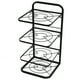 thumbnail image 5 of Organizador de ollas de cocina, 4 niveles, altura ajustable, estante para sartenes que ahorra espacio para debajo del gabinete del fregadero, encimera, 5 of 14