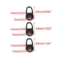 thumbnail image 3 of JZROCKER 6 Pairs Universal Headphone Silicone Earbuds Tips Cover Pads Replacement, 3 of 9