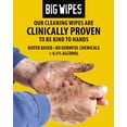 thumbnail image 2 of Big Wipes - Heavy-Duty Pro+ Antiviral Wipes (Tub 80), 2 of 8