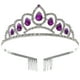 thumbnail image 1 of EeaseMX Delicada tiara con corona de diamantes de imitación brillantes para boda, novia, graduación, diadema con peine, 1 of 8