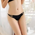thumbnail image 5 of Aayomet Culottes Bikini pour Femmes String Aguichant Mode (Noir, Taille Unique), 5 of 5