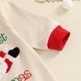 thumbnail image 6 of RIJOPUTY Christmas Onesies Baby First Christmas Baby Boy Outfit Christmas Sets for Girls 2t Onesies Ballet Outfit for Overall Dress Girls Clothes Sets, Beige 0-3 Months, 6 of 8