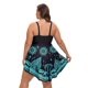 thumbnail image 4 of Bañador Tankini Aolina Talla Plus 2025 Tummy Control Verde, 4 of 7