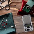 thumbnail image 2 of Digital Fine Scale, Up to 200 G, 0.01 G Steps, Tare & Counting Function, Calibratable, Mini Pocket Scale, Silver, 1 Piece, 2 of 8