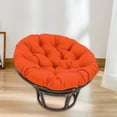 thumbnail image 6 of YWMJZEU 40cm Swing Hanging Chair Cushion, Egg Chair Cushion for Indoor, Outdoor, Garden, Orange, 6 of 9