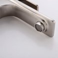 thumbnail image 3 of Topcraft Brushed nickel  One-Handle Single Hole Modern Bathroom Sink Faucet, 3 of 4