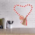 thumbnail image 4 of GOOHOCHY Wood Bead Garland with Tassel for Party Decoration Red Valentine's Day Wall Decor 7.87 Inches, 4 of 8