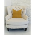 thumbnail image 2 of Plutus Wild Turmeric Luxury Throw Pillow in Gold - Double sided 20" x 20", 2 of 3
