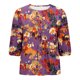thumbnail image 4 of Fiudx Camisas de Mujer Top de Camiseta con Cuello Redondo y Manga Farol Plisada con Lazo para Mujer, 4 of 4