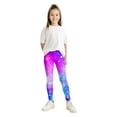 thumbnail image 3 of Kiijoy Girls Galaxy Starry Sky Print Leggings Base Layer Pants Stretch Tights, Sizes 1-12, 3 of 4
