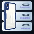 thumbnail image 4 of Clear Case for Samsung Galaxy A03 Core (Not A03) with Built-in Screen Protector, Slim Full Body Rugged Soft TPU Bumper Protective Phone Cover Case for Samsung Galaxy A03 Core QC Purple, 4 of 8