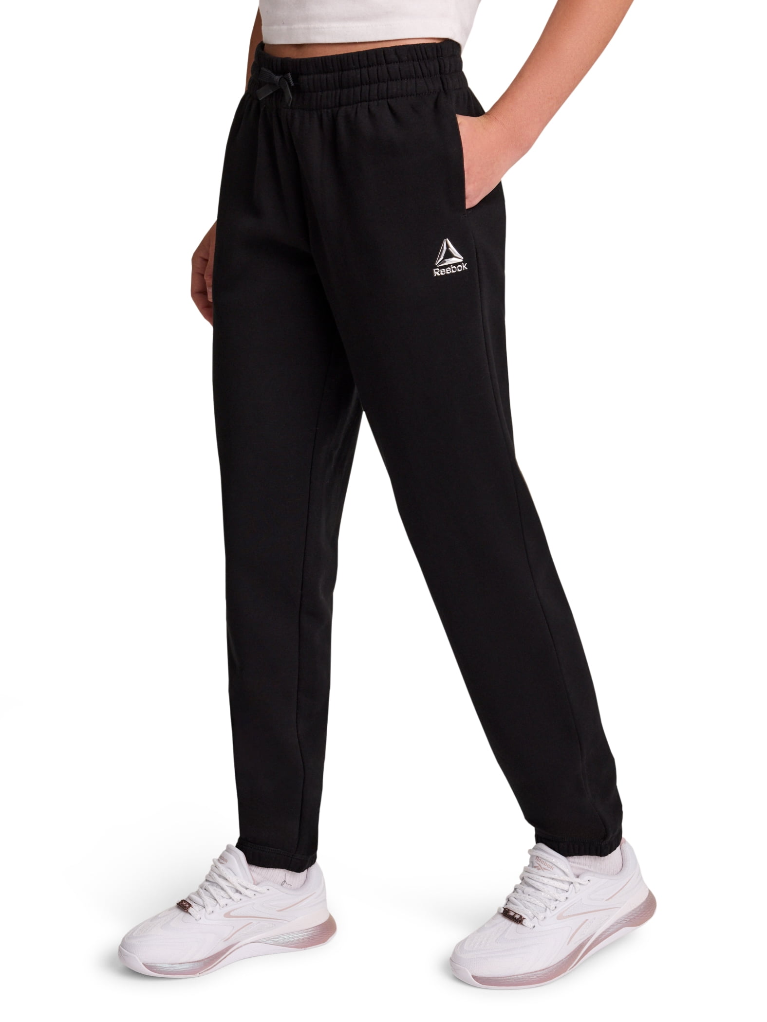 Reebok Girl's Game Day Fleece Signature Jogger, Sizes 4-18