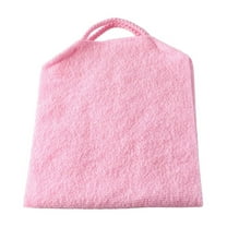 geerera Exfoliating Back Scrubber with Handles, Body Scrubber Towel - 18x8 Inch Double-Sided, Long Handle Bath Brush for Deep Cleansing, Shower Exfoliator for Adults, Spa, Home Use