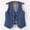 Dark Blue, variant on Women's Denim Vest Women's Short Everything Slim Fit Korean Version Jacket Vest Neon Half Zip Women S Vest Juniors Flannel Vest Vest Coats for Women Vest Zippers Coat Dress Metallic Vest And Sweaters