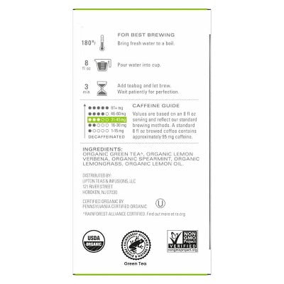 Tazo Organic Zen Green Tea - 16ct/1.2oz