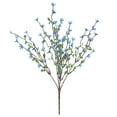 thumbnail image 2 of 1Pcs Cherry Blossom Branches Artificial Flowers for Spring Summer Indoor Decoration Faux Cherry Blossom Long Stems Creamy Blue Silk Fake Flowers for Tall Vase Arrangements Home Wedding Table (D), 2 of 9