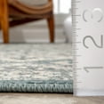 thumbnail image 2 of nuLOOM Becca Traditional Tiled Area Rug, 6', Round, Becca Blue, 2 of 8