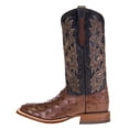 thumbnail image 3 of Tony Lama Boot Company Mens  Royston Kango Full Quill Ostrich 13 Classic Black Top Cowboy Boots, 3 of 5