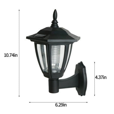 

Clearance! QiwagFerng Solar Wall Lanterns Outdoor Solar Powered Sconce Lights