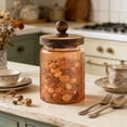 thumbnail image 2 of Ohufall 700ml Glass Food Storage Containers With Lids Colored Airtight Jars For Kitchen Snacks And Tea, 2 of 6