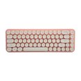 thumbnail image 3 of 2.4G  Keyboard And Mouse Combo,Mini Portable Retro Silent  Computer Keyboard,68 Keys Office Keyboard Mouse Set For PC,Laptop, 3 of 8