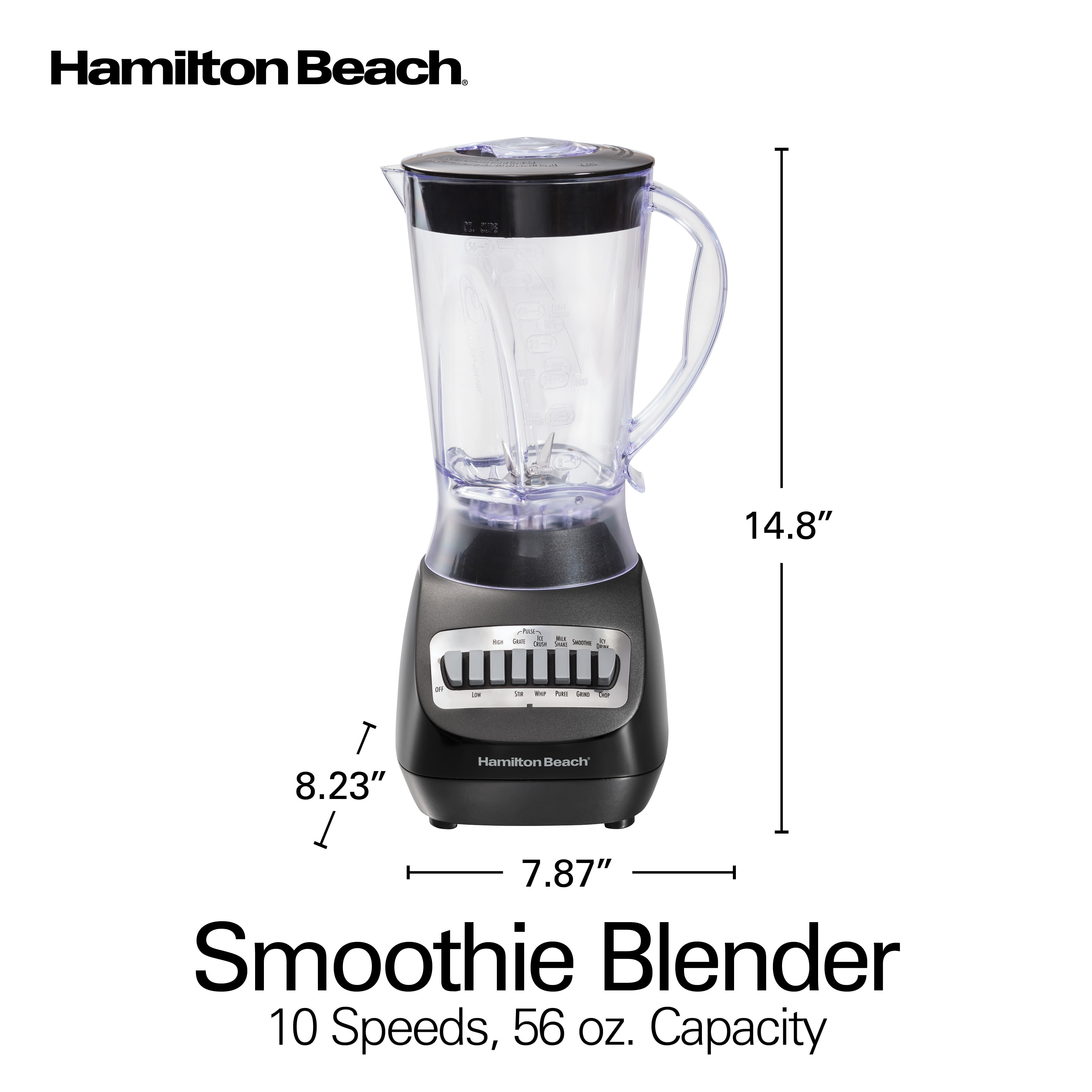 Hamilton Beach 10-Speed 48 oz Blender 50128 – Good's Store Online