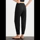 thumbnail image 4 of Pantalones de Yoga Largos para Mujer, Ajustados, Informales, Cómodos, para Gimnasio, Senderismo, Cintura Elástica, Color Negro, Talla L, 4 of 8
