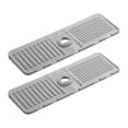thumbnail image 2 of Nomeni Drain Rack 2pcFaucet Guard & Draining Mat Silicone Draining Mat For Kitchen Tidy Faucet Guard & Draining Mat Faucet Guard And Draining Mat For Kitchen Guard, 2 of 4