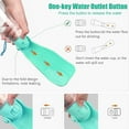 thumbnail image 5 of Dog Water Bottle, 4 in 1 Portable Foldable Dog Water Dispenser with Food Storage and Dog Poop Bag Storage for Pets, 5 of 7
