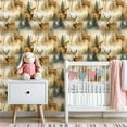thumbnail image 3 of Peel and Stick Wallpaper 23.6in x 9.8ft Seamless Forest Deer Pine Trees Misty Contact Paper Vinyl Self-Adhesive Removable Wall Paper for Bedroom DIY Home Decor Renter Friendly, 3 of 8