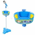 thumbnail image 6 of Kidplokio Blue Pretend Play Karaoke Machine MP3 Player Kids Ages 3 and Up, 6 of 10