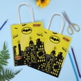 thumbnail image 3 of Bat Hero Party Favor Bags 16PCS for Hero Man Gift Goodie Treat Candy Bags for Hero Man Themed Birthday Party Supplies Decorations, 3 of 4