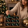 thumbnail image 7 of Christmas Ball Ornaments Flocked 8cm Velvet Christmas Tree Decorations Plastic Hanging Baubles Matte Holiday Ornament Window Display Party Decor Winter Home Decoration, 7 of 7
