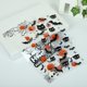 thumbnail image 3 of 50 Uds bolsa de dulces transparente decorativa de gran capacidad multiusos reutilizable truco o trato con giros galletas de Halloween Snacks bolsa de embalaje de regalo para fiesta, 3 of 5