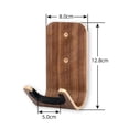 thumbnail image 2 of GLFILL Premium Wood Base Guitar Wall Mount Practical Hanger for Easy Instrument Access For Violin, 2 of 6