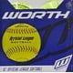 3 Softballs Worth YWCS12 .44 Cor – 12″ 375 Comp, Lot Jaunes