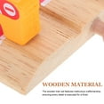 thumbnail image 2 of MOVTOTOP 1Ensemble Rail en Bois Supporte Diverses Formes et Longueurs Compétences de Réflexion Logique, 2 of 8