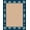 Blue, Pattern 4, variant on ODIKA 2'x3' Beige Multicolor Plaid Geometric Design Washable Throw Rug Contemporary Abstract Grid Layout With Bold Rectangular Non-Slip, Low Profile, Flatwoven, Easy Care for Hallway, Playroom