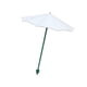 thumbnail image 4 of Sombrilla para plantas exterior con ángulo ajustable. Sombrilla jardín versátil que proporciona sombra y protección solar para macetas Blanco, 4 of 8