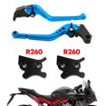 thumbnail image 2 of Levier de Frein d'Embrayage Long pour Moto, Compatible avec VESPA GTS 300 Super Blue, 2 of 10