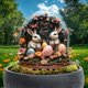 thumbnail image 5 of Decoraciones de Pascua, adornos de Pascua, regalos de Pascua, conejito de Pascua, acrílico 2D, para jardín, decoración de exteriores, maceta, enchufe de tierra decorativo, inserto de tierra., 5 of 7