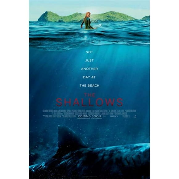 Pop Culture Graphics MOVCB58745 The Shallows Movie Poster, 11 x 17