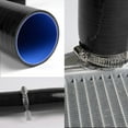 thumbnail image 4 of Silicone Radiator Coolant Hose Kit Black with Clamps Fit for Honda CRV MK1 1998-2001, 4 of 7