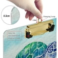 thumbnail image 3 of FMSHPON Watercolor Sea Turtle Painting Clipboard Hardboard Wood Nursing Clip Board and Pull for Standard A4 Letter 13x9 inches, 3 of 6