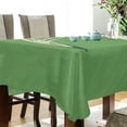 thumbnail image 5 of Yayeee Tablecloths 60" x 60" Rectangle Wrinkle Resistant Party Table Cover, Green Lemon Juice, 5 of 8