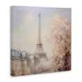 thumbnail image 3 of Stupell Industries Parisian Eiffel Tower Cityscape Cityscapes Painting Wrapped Canvas Canvas Art Print Wall Art, 30 x 30, 3 of 7