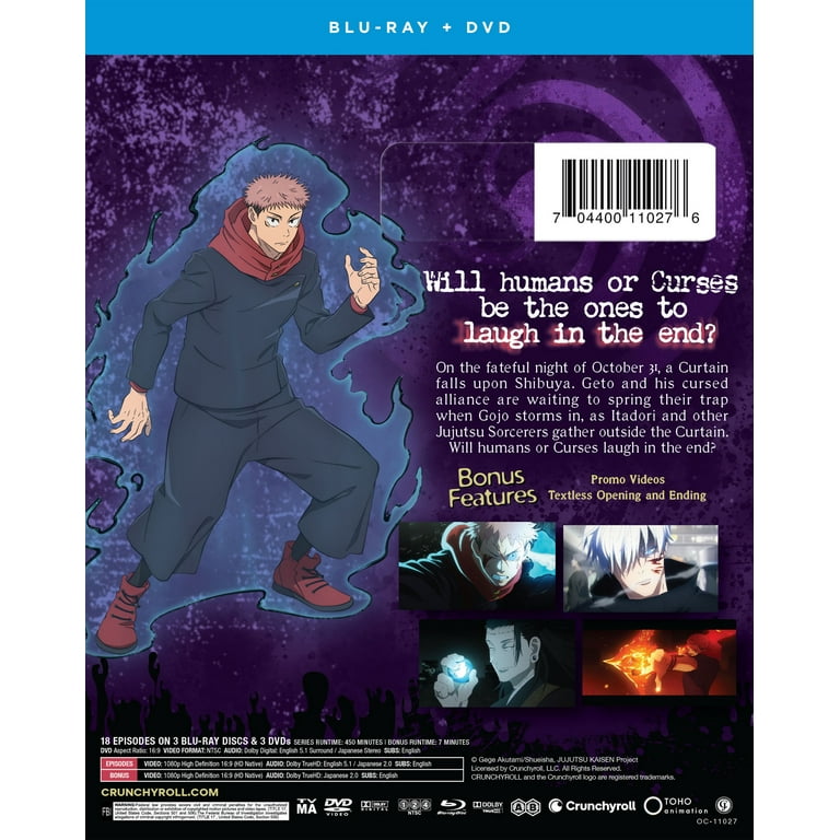 JUJUTSU KAISEN - Shibuya Incident Season 2 (Blu-ray + DVD