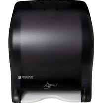 San Jamar Classic AJH3 Smart Essence Plastic Paper Towel Dispenser, Towel Dispenser for Bathroom, 10 X 14.5 X 12.5 Inches, Black Pearl