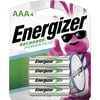 Energizer, EVENH12BP4CT, Recharge Power Plus Rechargeable AAA Battery 4-Packs, 96 / Carton