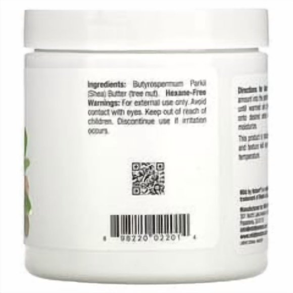 Mild By Nature , Beurre de Karité Hydratant, 7 oz (198 g)